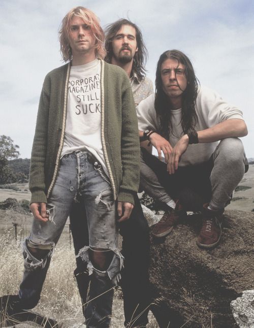 Image of the band Nirvana